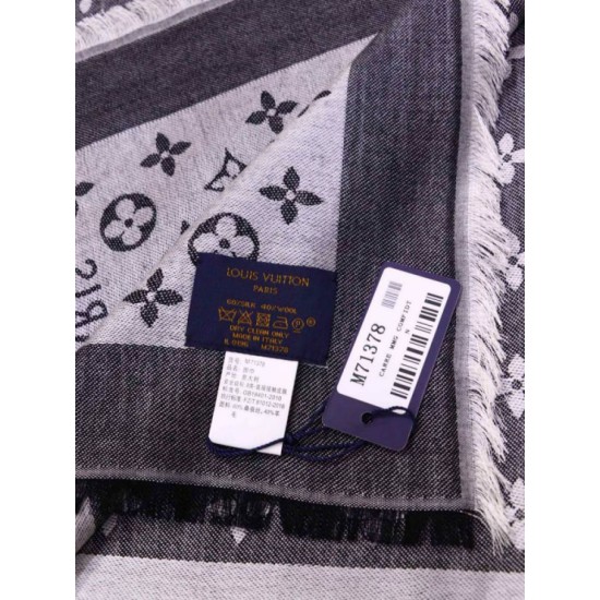 Replica Scialle Monogram Denim 140 M71378 Nero Outlet Scialle Monogram Denim 140 M71378 Nero imitazioni perfette