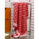 Scialle Monogram Denim 140 Rosso imitazioni perfette