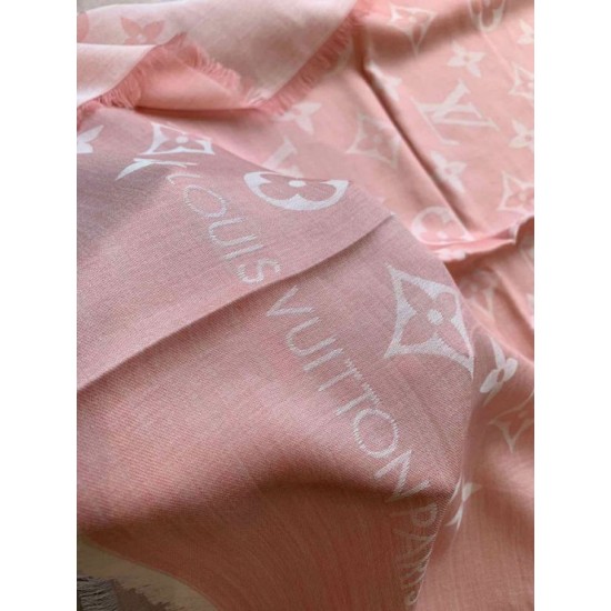 Scialle Daily Monogram Stola M71386 90 x 200 Rosa imitazioni perfette