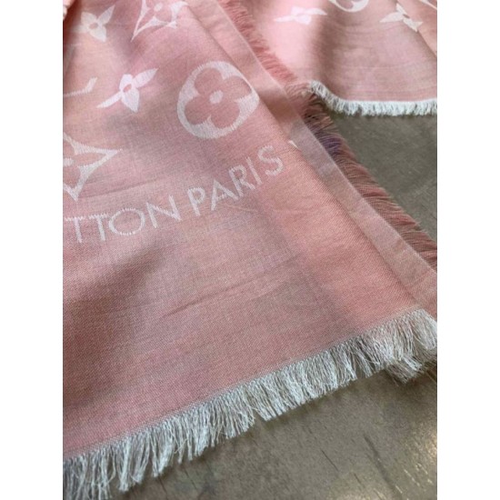 Scialle Daily Monogram Stola M71386 90 x 200 Rosa imitazioni perfette