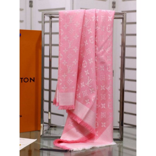 Replica Scialle Monogram Denim 140 M72046 Rosa Outlet Scialle Monogram Denim 140 M72046 Rosa imitazioni perfette