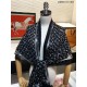 Replica falso Scialle Monogram Studdy Denim Nero Outlet falso Scialle Monogram Studdy Denim Nero imitazioni perfette
