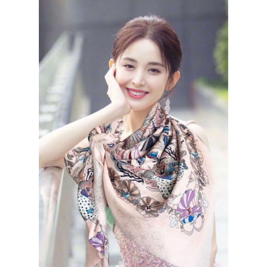 Replica Sea Of Love Square Cashmere Schawl M73823 Bianco Outlet Sea Of Love Square Cashmere Schawl M73823 Bianco imitazioni perfette