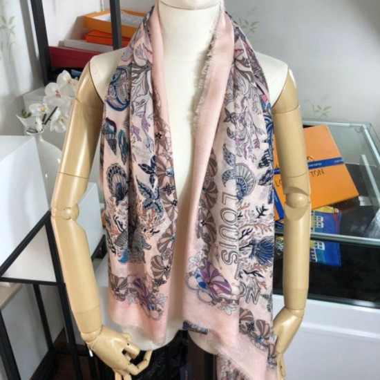 Replica Sea Of Love Square Cashmere Schawl M73823 Bianco Outlet Sea Of Love Square Cashmere Schawl M73823 Bianco imitazioni perfette