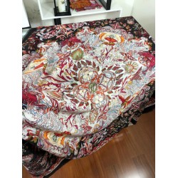 Quadrato Sea Of Love Cashmere Schawl M73823 Nero Quadrato Sea Of Love Cashmere Schawl M73823 Nero