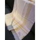 Scialle in seta cashmere a quadri Burberry 80 x 200 bianco imitazioni perfette