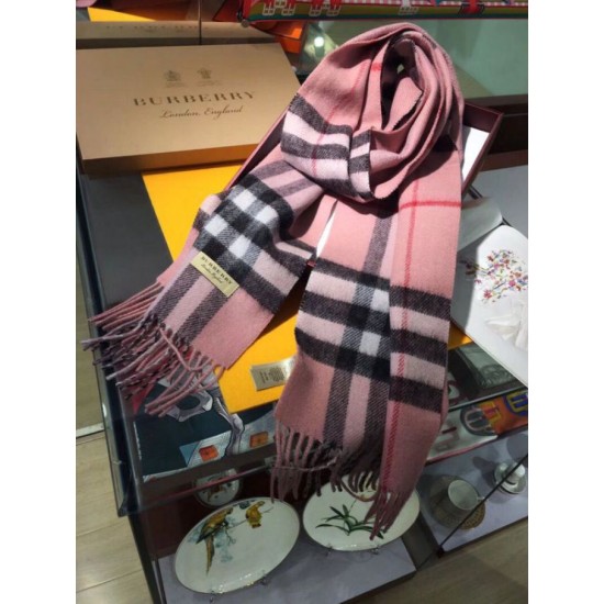 Replica Borsa Sciarpa Burberry classica in cashmere double face 30 x 168 Rosa Outlet replica Sciarpa Burberry classica in cashmere double face 30 x 168 Rosa imitazioni perfette