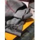 replica Sciarpa Burberry Classic double face in cashmere 30 x 168 grigio imitazioni perfette
