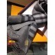replica Sciarpa Burberry Classic double face in cashmere 30 x 168 grigio imitazioni perfette