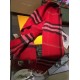 Pari replica Sciarpa Burberry classica in cashmere double face 30 x 168 rossa imitazioni perfette