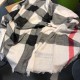 Replica Scialle in cashmere con motivo check classico Burberry 75 x 205 bianco Outlet Scialle in cashmere con motivo check classico Burberry 75 x 205 bianco imitazioni perfette