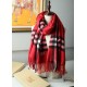 Replica Scialle in cashmere con motivo check classico Burberry 70 x 200 rosso Outlet Scialle in cashmere con motivo check classico Burberry 70 x 200 rosso imitazioni perfette