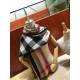 Scialle in cashmere con motivo check classico Burberry 70 x 200 marrone imitazioni perfette