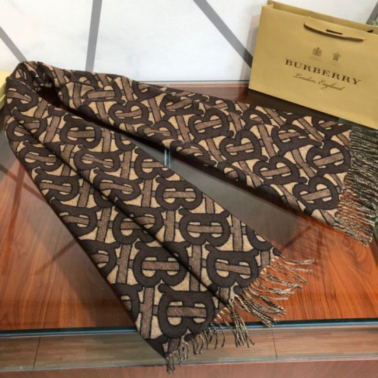 Replica Burberry TB Limit Edition Cashmere Scialle Caffè Outlet Burberry TB Limit Edition Cashmere Scialle Caffè imitazioni perfette