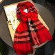 replica Scialle Burberry Classic Horse Cashmere Rosso imitazioni perfette