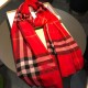 replica Scialle Burberry Classic Horse Cashmere Rosso imitazioni perfette