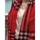 replica Scialle Burberry Classic Horse Cashmere Rosso imitazioni perfette