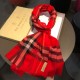 replica Scialle Burberry Classic Horse Cashmere Rosso imitazioni perfette