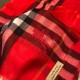 replica Scialle Burberry Classic Horse Cashmere Rosso imitazioni perfette