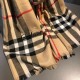 Alta gamma replica Scialle in cashmere con motivo check classico Burberry 70 x 220 marrone imitazioni perfette