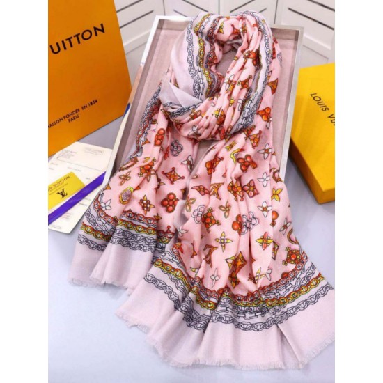 Cashmere Silk Schawl Pink imitazioni perfette