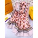 Cashmere Silk Schawl Pink imitazioni perfette