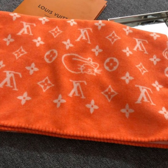 Replica Dettagli perfetti Monogram Blanket Orange Outlet Dettagli perfetti Monogram Blanket Orange imitazioni perfette