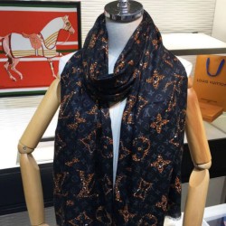 Replica Scialle Jungle 110 x 200 Nero Outlet Scialle Jungle 110 x 200 Nero imitazioni perfette