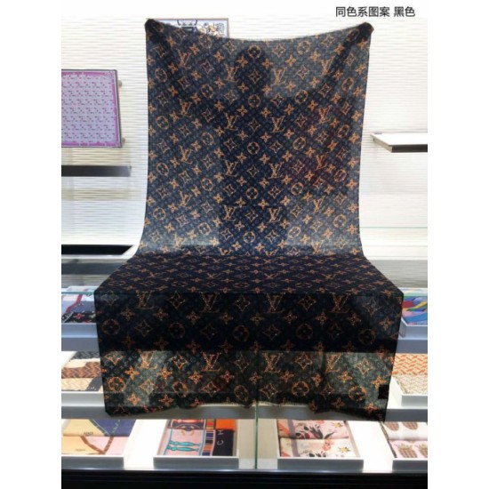 Replica Scialle Jungle 110 x 200 Nero Outlet Scialle Jungle 110 x 200 Nero imitazioni perfette