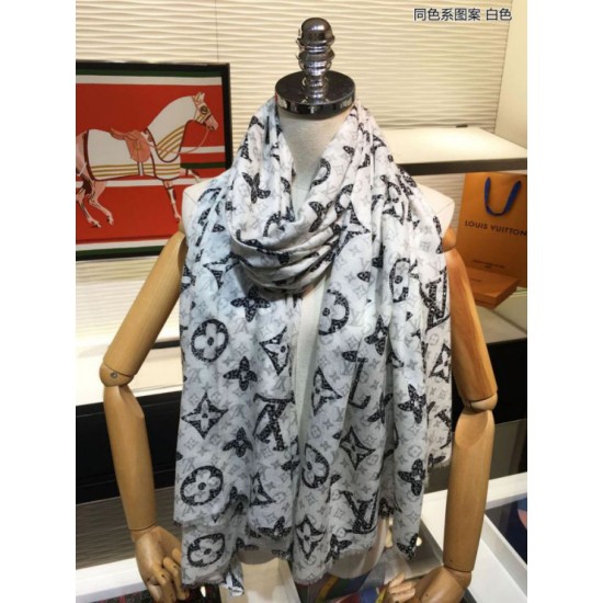 Replica Scialle Jungle 110 x 200 bianco Outlet Scialle Jungle 110 x 200 bianco imitazioni perfette