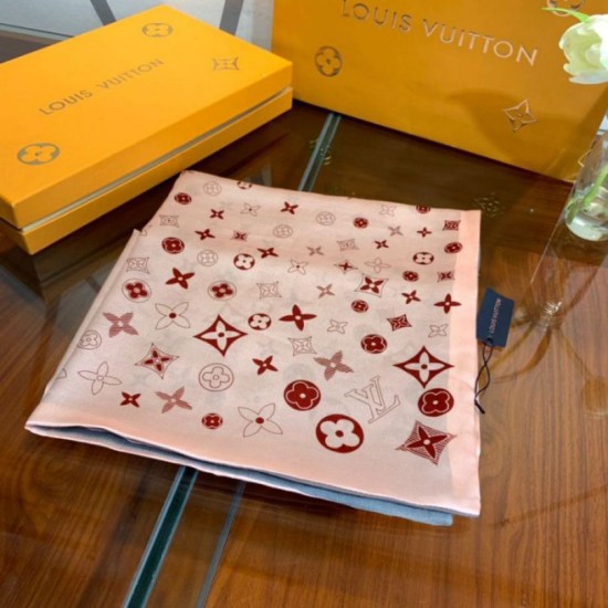 Replica Sciarpa Giant Pop Monogram Cashmere Rosa Outlet Sciarpa Giant Pop Monogram Cashmere Rosa imitazioni perfette
