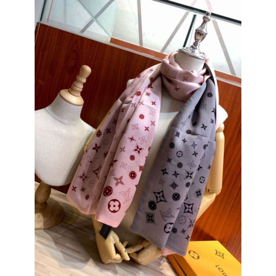 Replica Sciarpa Giant Pop Monogram Cashmere Rosa Outlet Sciarpa Giant Pop Monogram Cashmere Rosa imitazioni perfette