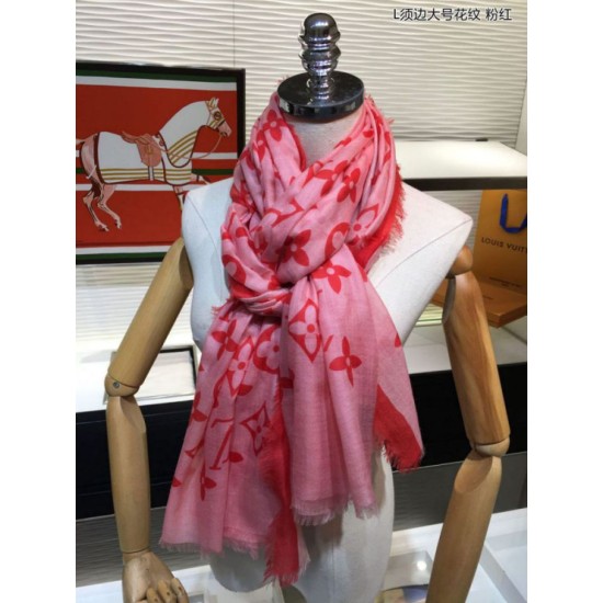 Replica Monogram motivo cachemire Schawl Rosa Outlet Monogram motivo cachemire Schawl Rosa imitazioni perfette