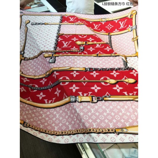 Replica Confidential Monogram Square 140 Red Outlet Confidential Monogram Square 140 Red imitazioni perfette