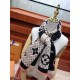 Schahm in seta cashmere check nero imitazioni perfette