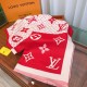 Replica in cashmere di seta check Schawl rosso Outlet in cashmere di seta check Schawl rosso imitazioni perfette
