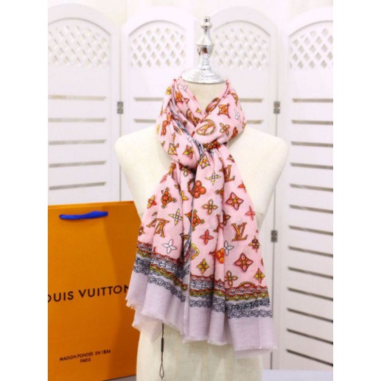 Cashmere Silk Schawl Pink imitazioni perfette