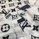 Replica falso Monogram Supreme Cashmere Silk Schawl Nero / Bianco Outlet falso Monogram Supreme Cashmere Silk Schawl Nero / Bianco imitazioni perfette