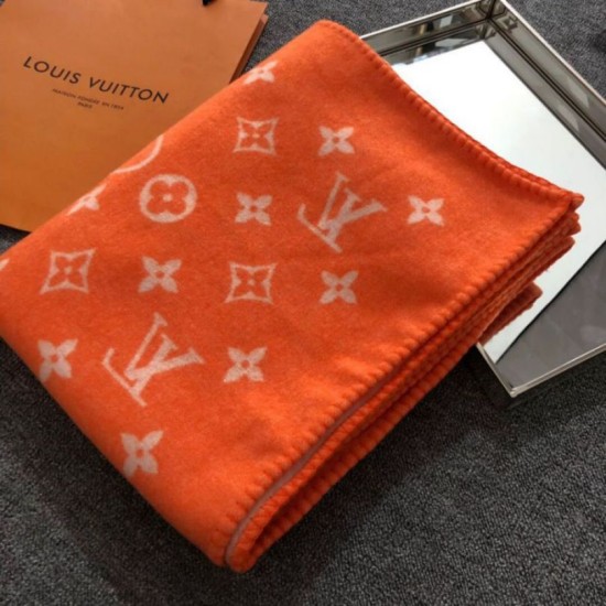 Replica Dettagli perfetti Monogram Blanket Orange Outlet Dettagli perfetti Monogram Blanket Orange imitazioni perfette