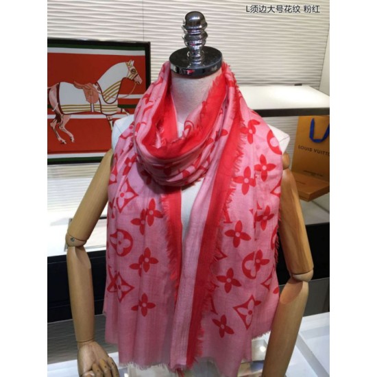 Replica Monogram motivo cachemire Schawl Rosa Outlet Monogram motivo cachemire Schawl Rosa imitazioni perfette