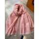 Scialle Daily Monogram Stola M71386 90 x 200 Rosa imitazioni perfette