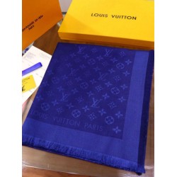Scialle Monogram Denim 140 M71376