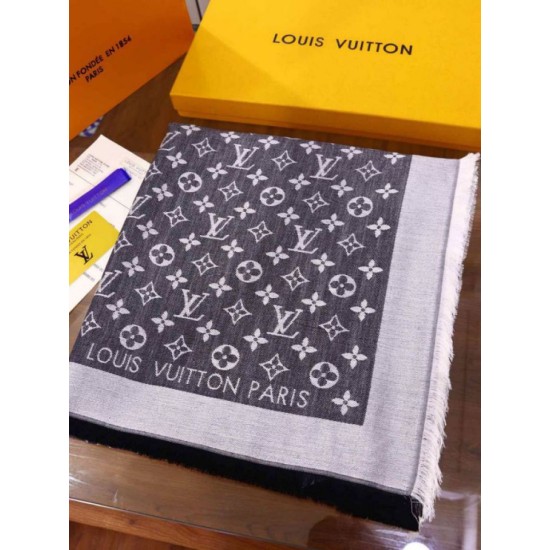 Replica Scialle Monogram Denim 140 M71378 Nero Outlet Scialle Monogram Denim 140 M71378 Nero imitazioni perfette