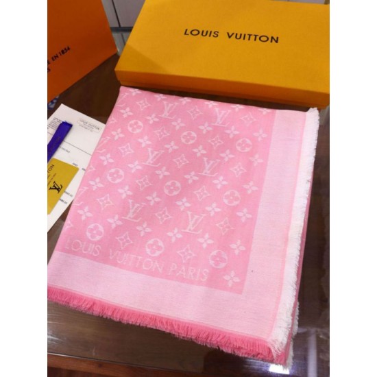 Replica Scialle Monogram Denim 140 M72046 Rosa Outlet Scialle Monogram Denim 140 M72046 Rosa imitazioni perfette