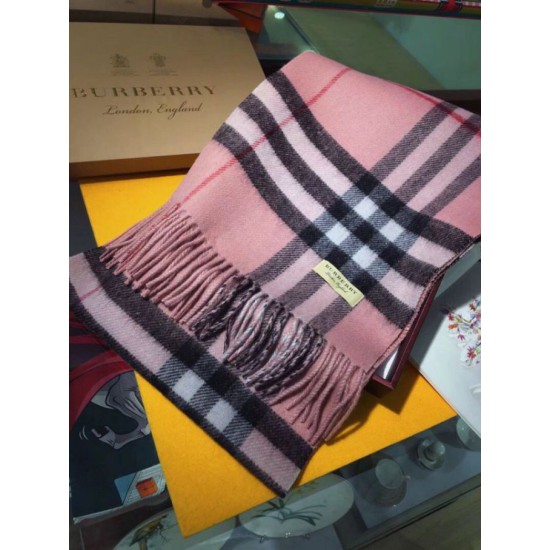 Replica Borsa Sciarpa Burberry classica in cashmere double face 30 x 168 Rosa Outlet replica Sciarpa Burberry classica in cashmere double face 30 x 168 Rosa imitazioni perfette