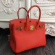 Borse Hermes Birkin 30cm 35CM in pelle arancione Clemence imitazioni perfette