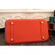Borse Hermes Birkin 30cm 35CM in pelle arancione Clemence imitazioni perfette