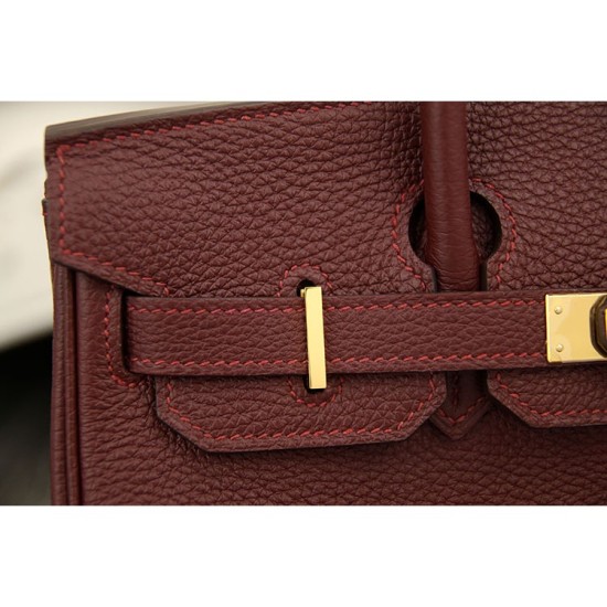 Replica Borse Hermes Birkin 30cm 35CM in pelle Bordeaux Borse Hermes Birkin 30cm 35CM in pelle Bordeaux imitazioni perfette