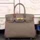 Borse Hermes Birkin 30cm 35CM in pelle étoupe Epsom imitazioni perfette