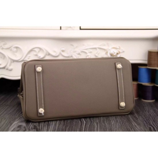 Borse Hermes Birkin 30cm 35CM in pelle étoupe Epsom imitazioni perfette